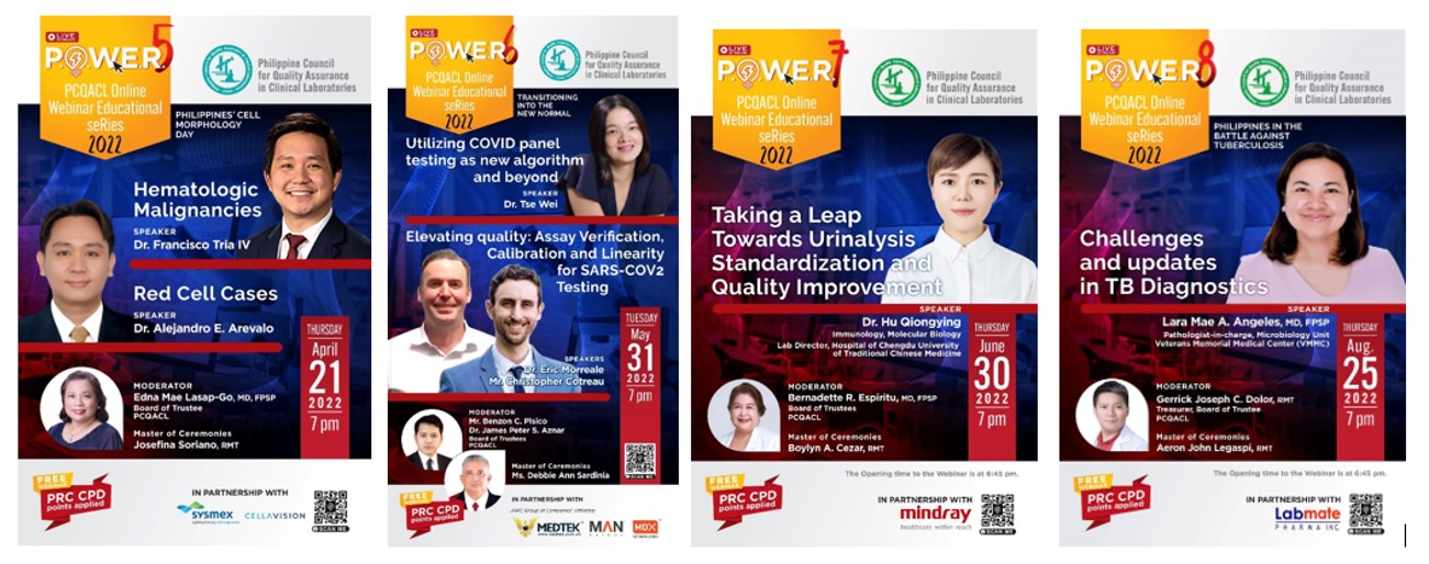 Image 1: POWER (PCQACL free Online Webinar seRies) 5 to 8 episodes